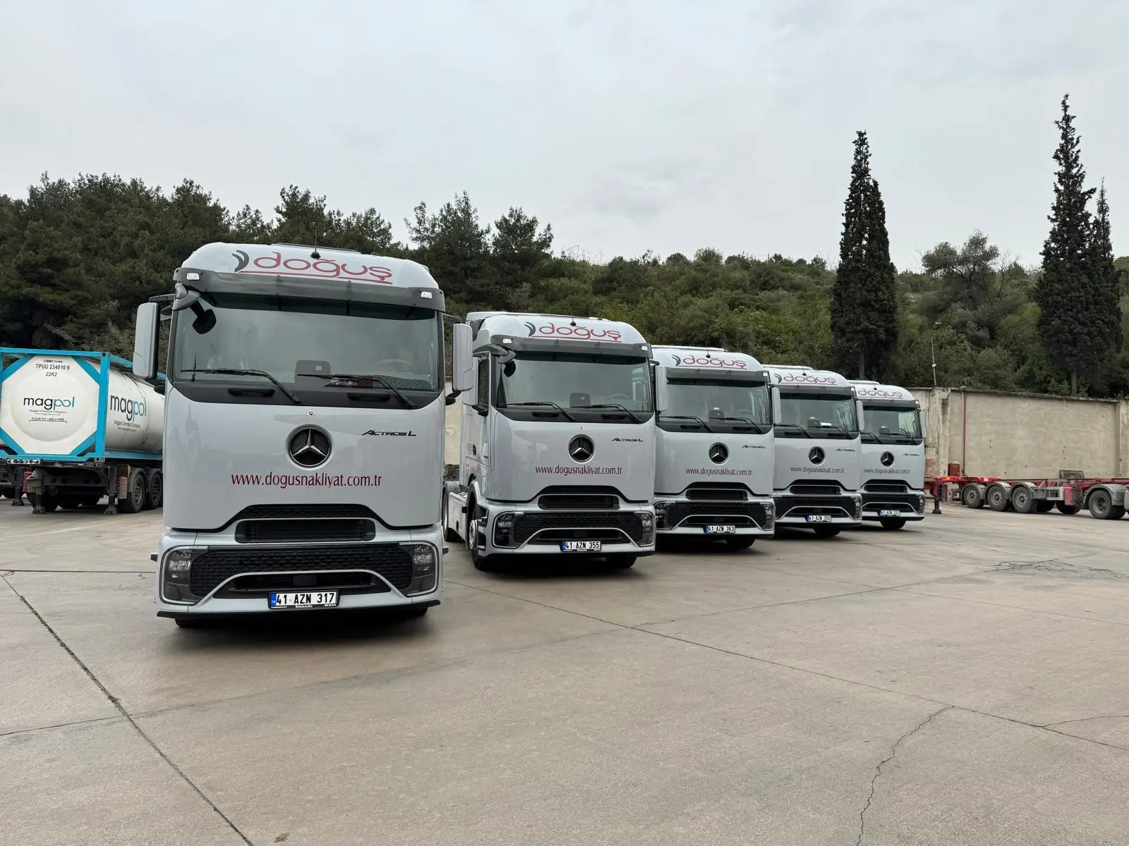 Doğuş Nakliyat Kimyasal İzotank ve Tanker Parkı
