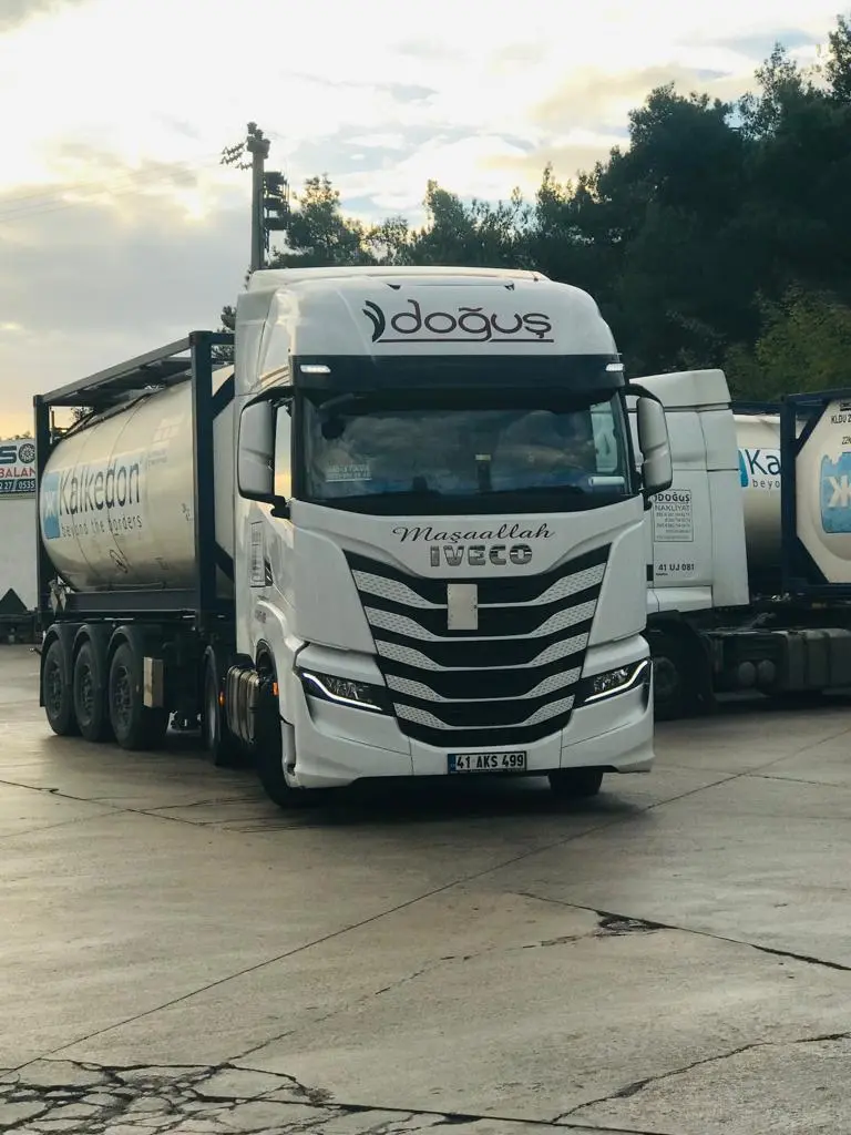 Doğuş Nakliyat Iveco S-Way ADR İzotank Taşımacılığı