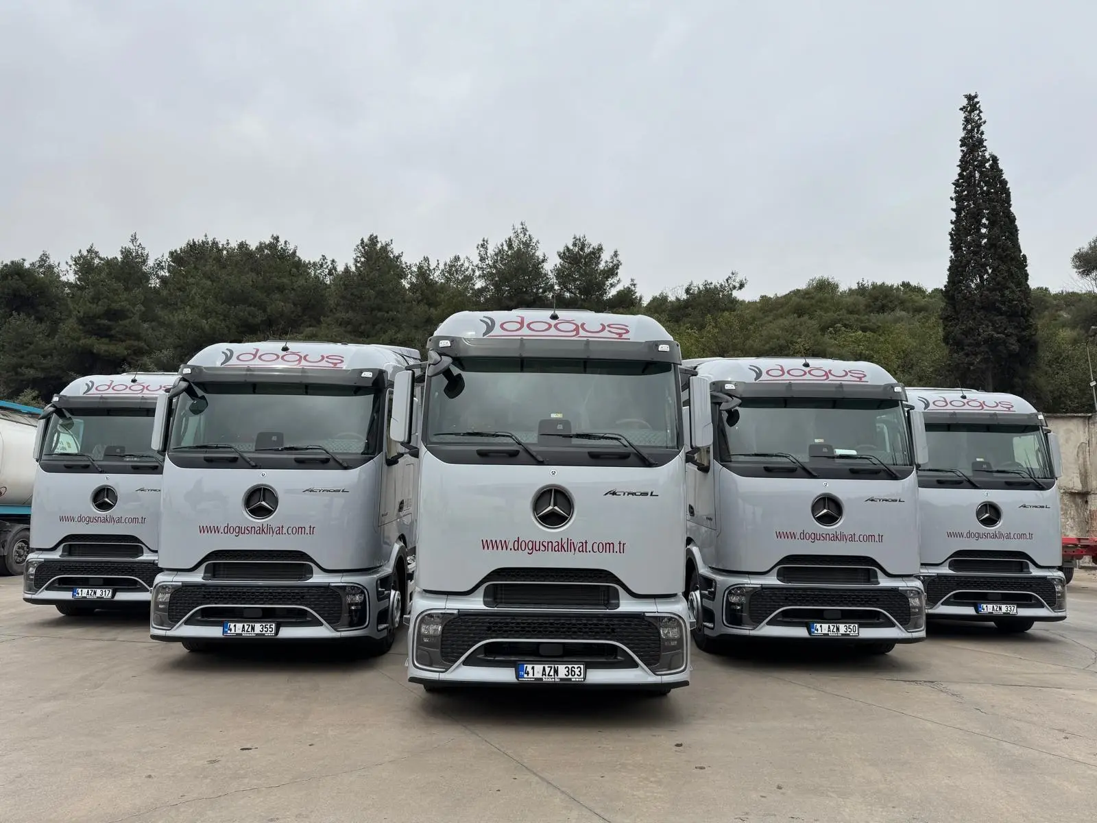 Doğuş Nakliyat Mercedes-Benz Actros Çekici Filosu